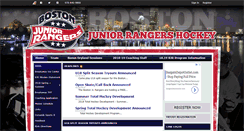 Desktop Screenshot of bostonjuniorrangershockey.com